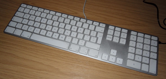 Standard Apple keyboard